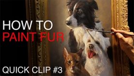 Painting PET PORTRAITS How To Paint Fur