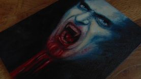 oil painting vampire