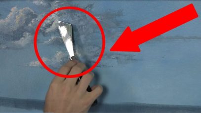 3 Unexpected Palette Knife Art Techniques