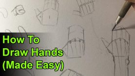 How to Draw Hands Easy Step by Step Narrated Tutorial