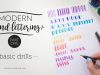 Hand Lettering Series Part 1 Basic Drills