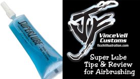 Airbrush Super Lube Tip amp Review