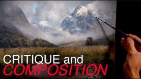 How to create a great COMPOSITION Enhancing your painting Student Critique