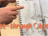 Student Drawing Critique How to suggest for a see through object in drawing