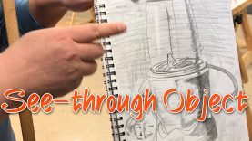 Student Drawing Critique How to suggest for a see through object in drawing