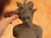 Tutorial sculpting a female body in clay. www.sculpturered.com