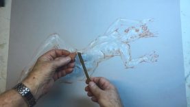Figure Drawing Sanguine Chalk Stolen from Glenn Vilppu Sketching with Sheldon 016