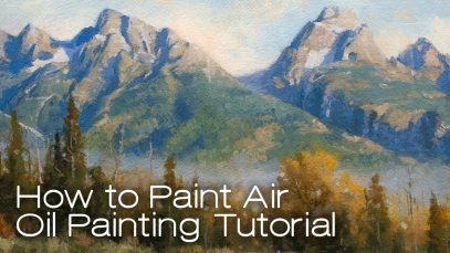 How to Paint air Oil Painting and Plein Air Tutorial