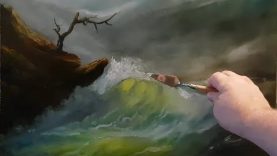 Marine Landscape Ep 1. Oil painting on canvas