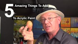 5 Amazing things to add to acrylic paint Life Hacks Acrylic paintingclive5art