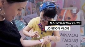 Follow me to London Illustration Fairs and Workshops