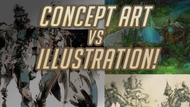 Illustration VS Concept Why do some companies want Sketches and others want paintings