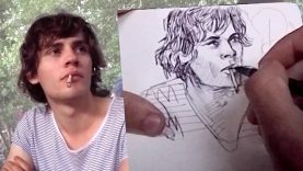 DRAWING LIVE PORTRAITS IN BERLIN