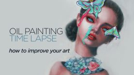How to improve your art Oil Painting Timelapse