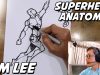 Jim Lee How to draw Superhero Anatomy and Dynamic Figures
