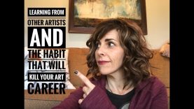 Selling art online learning from others and avoiding the ONE habit that will kill your art career