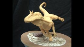 Art Lesson How to Sculpt an Allosaurus Dinosaur in Polymer Clay Part 1 of 2