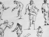Force Drawing method for the human figures live sketching Daily sketching practice SketchBook