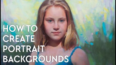 Portrait Painting How to Create Backgrounds