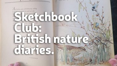 Sketchbook Club 12 British nature diaries