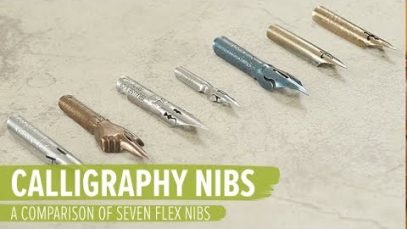 Calligraphy Flex Nib Comparison