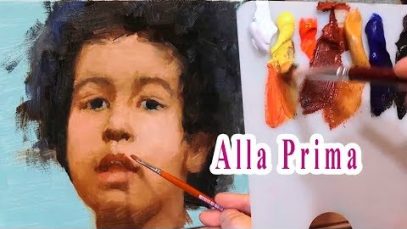 How to paint a portrait within 25 hrs in oils Alla prima GusevArtSchool