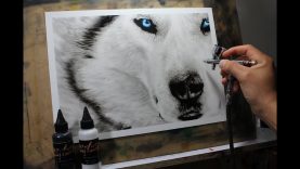 Painting Wolf Airbrush Wolf