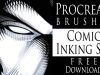 Procreate Brushes Comic Inking Set Free Download