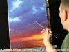 A Certain Glow Acrylic time lapse painting of sunset and water with Tim Gagnon