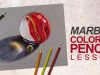 How to Draw a Realistic Marble with Colored Pencils