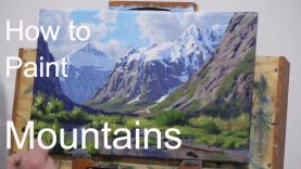 How to Paint Mountains in 5 Easy Steps