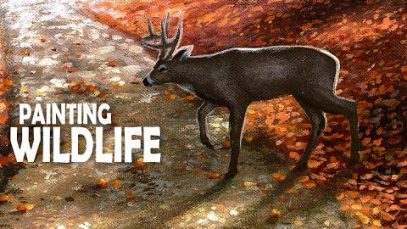How to Paint Realistic Wildlife Acrylic Painting