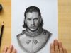 Jon Snow Pencil Drawing Timelapse Game of Thrones Artwork