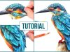 How to Draw a Realistic Bird using Coloured Pencils Step by Step Drawing Tutorial