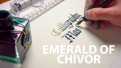 Review J.Herbin Emerald of Chivor Shimmering Ink Fountain Pen