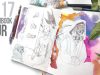 2017 Sketchbook Tour Life Drawing Watercoloor Gouache in my Travelogue Watercolor Journal