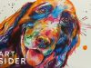 Artist Paints Pet Portraits With Beautiful Rainbow Watercolors