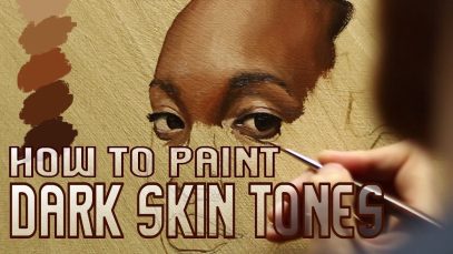 COLOR THEORY How to Paint Dark Skin Tones Oil Painting Tutorial with Demonstration