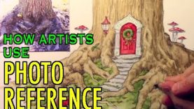How Artists Use Photo Reference Fantasy Illustration