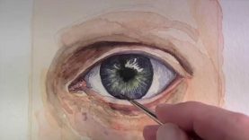 How to Paint an Eye with Watercolor