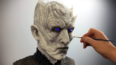 The Night King Sculpture Timelapse Game of Thrones