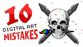 10 Digital Art MISTAKES You Are Making