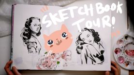 Starting a New Sketchbook!  Copic Marker & Illo Sketchbook