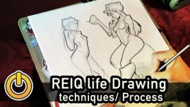 Character Creation Through Life Drawing Techniques