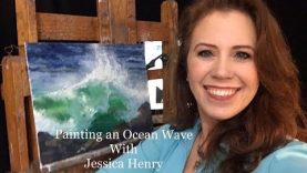 Painting an Ocean Wave with Jessica Henry