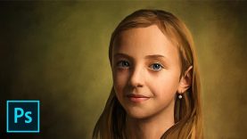 Transform a Photo to a Realistic Oil Painting Photoshop Tutorial