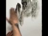 Watch and learn from this Chinese artist who can create an ink painting with his bare hand
