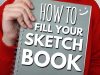 10 Ways to Fill Your Sketchbook mini Sketchbook Tour