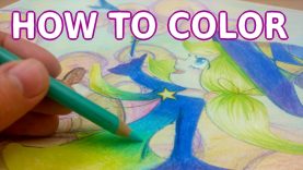 Blend SMART not HARD Colored Pencils Tips and Tricks