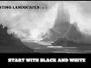 Digital Painting Tutorial Part 01 Landscapes from Black and White